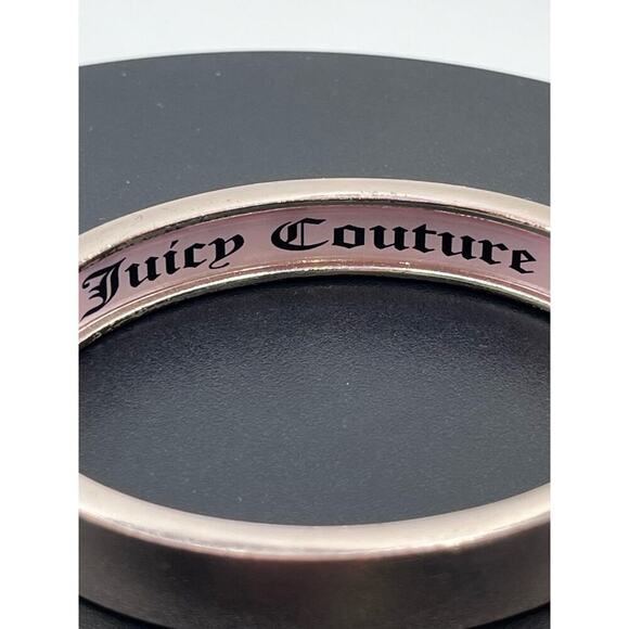 Juicy Couture Rose Gold Pave Bangle - Picture 3 of 10